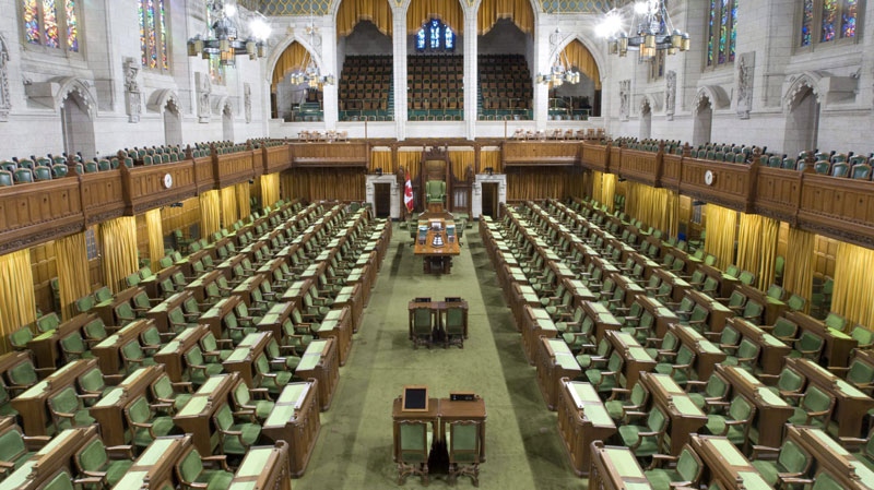 A file photo shows the House of Commons on Sept. 10, 2009