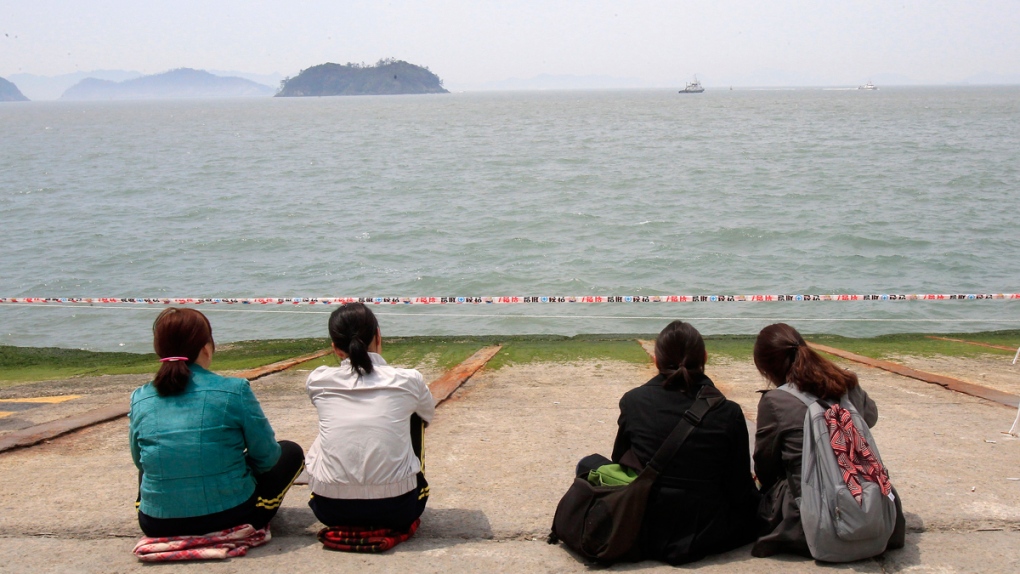 Relatives of passengers aboard the Sewol ferry