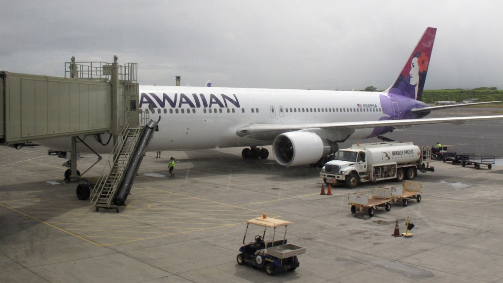 Hawaiian Airlines Flight 45 in Kahului