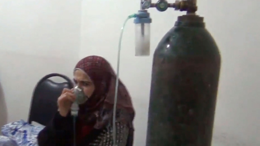 Syria activists accuse Assad of gas attack