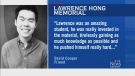 CTV Calgary: Lawrence Hong laid to rest