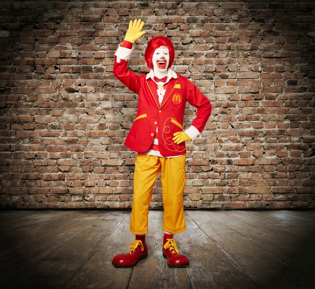 Ronald McDonald gets new suit