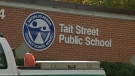 Tait Street Public School in Cambridge is seen in this file image taken from video in 2011.