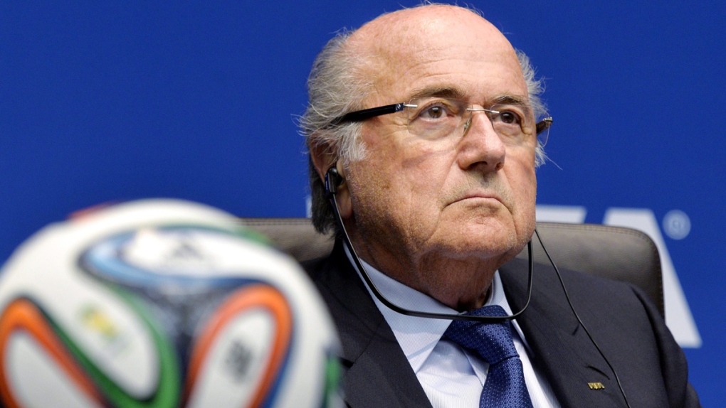 FIFA President Joseph 'Sepp' Blatter in Zurich