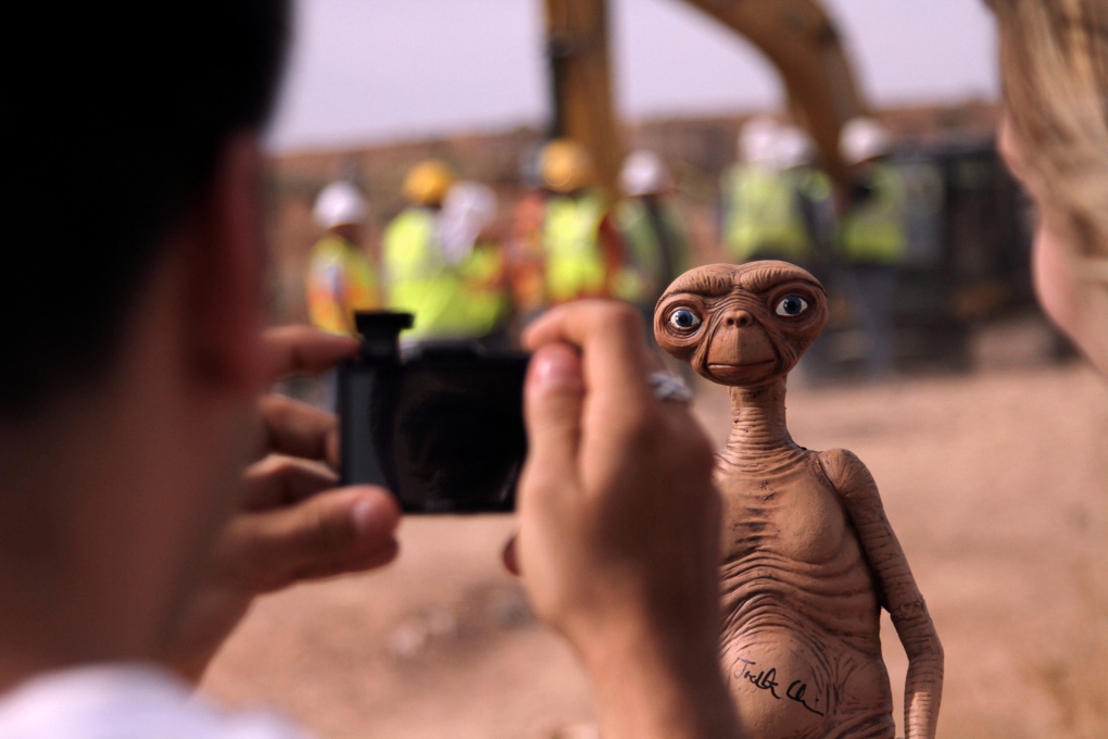 E.T. doll in Alamogordo, N.M.