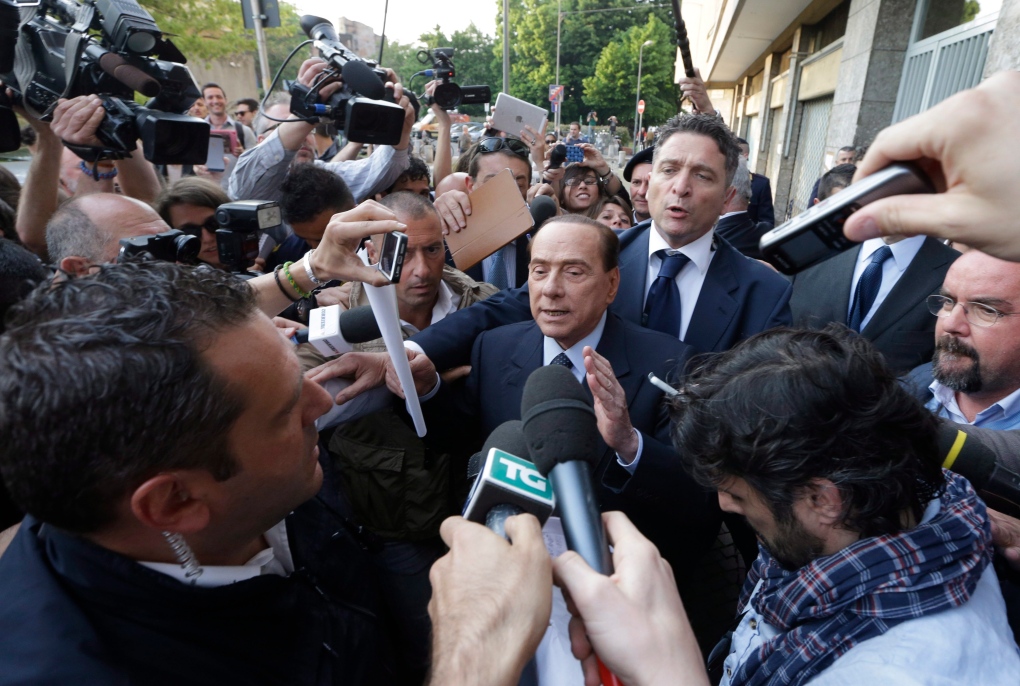 Former Italian Premier Silvio Berlusconi