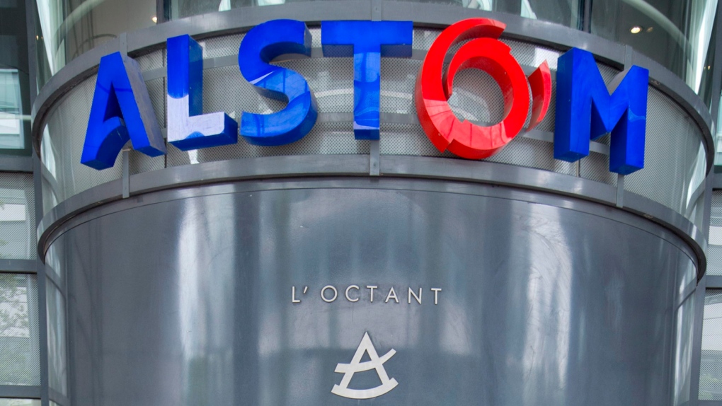 Alstom company headquarters outside Paris