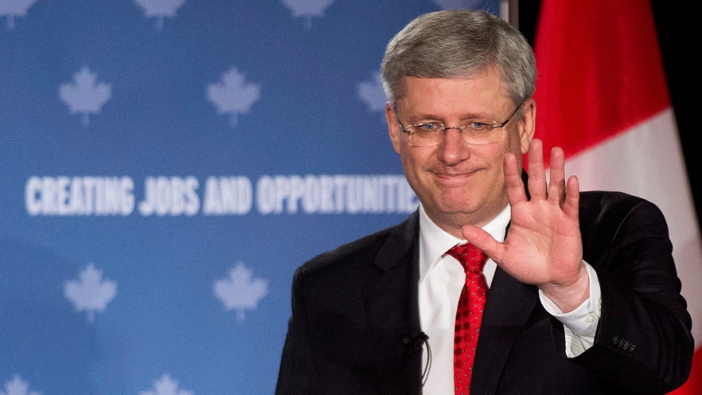 Prime Minister Stephen Harper in Kitchener