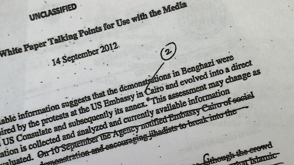 Benghazi memo released by White House