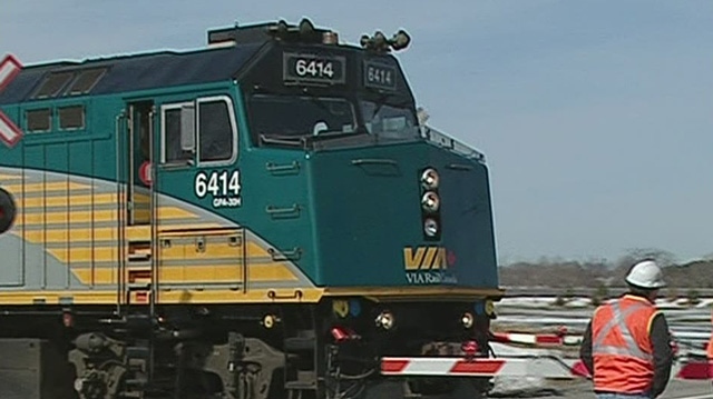 VIA Rail train file photo