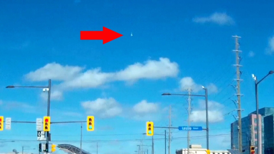 Meteor video images Toronto Ontario
