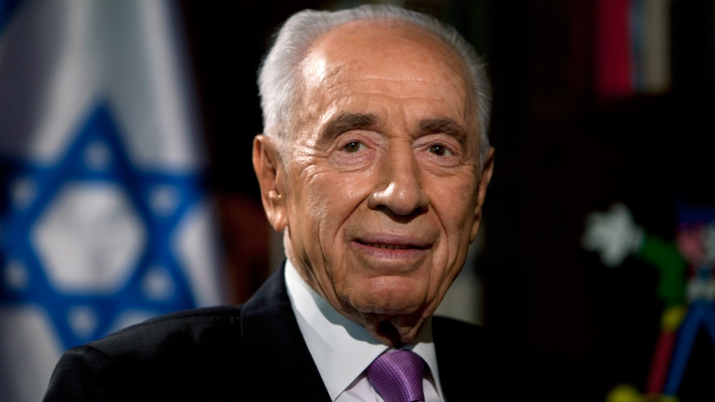 Shimon Peres in Jerusalem