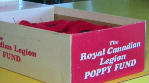 Royal Canadian Legion poppy boxes thefts
