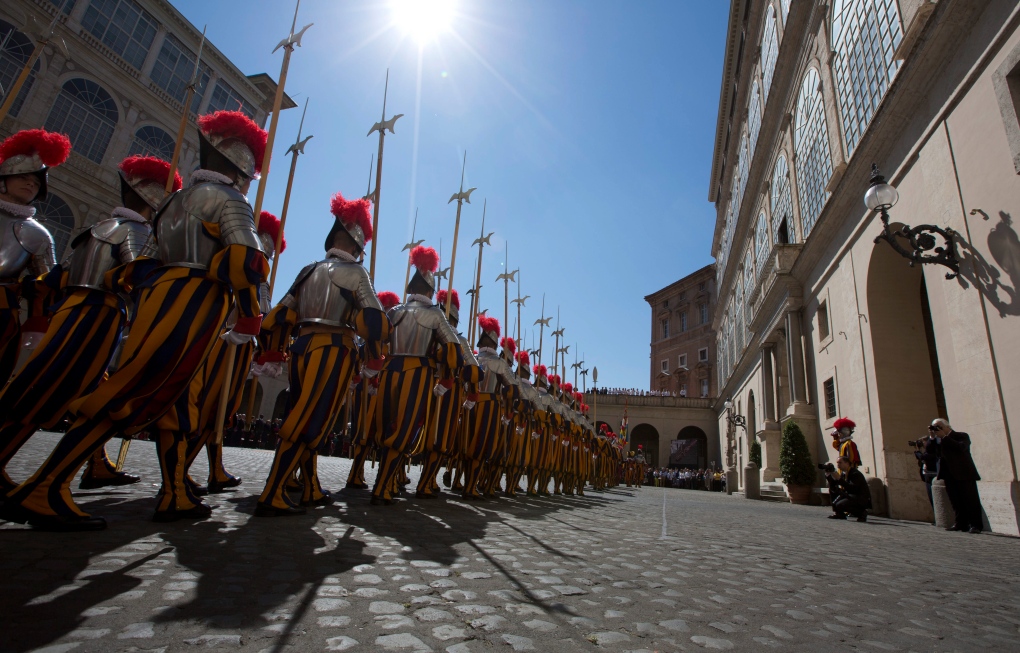 Vatican Swiss guards