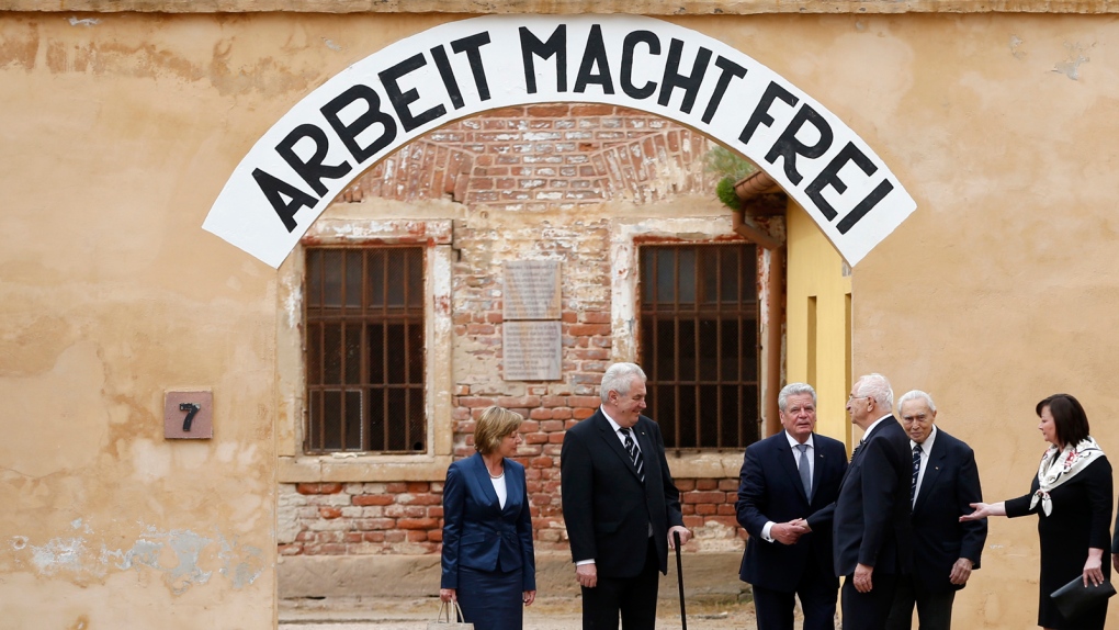 German president visits former concentration camp