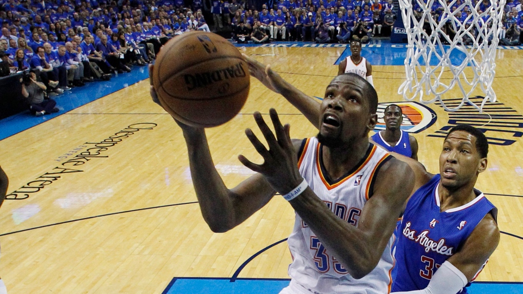 Kevin Durant named NBA MVP