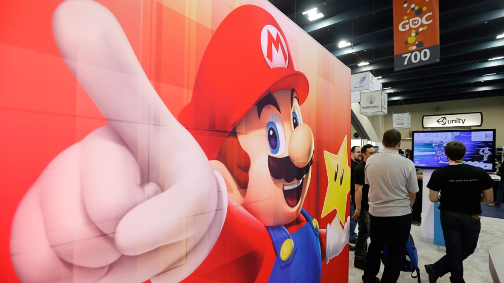Nintendo booth at Game Developers Conference 2014