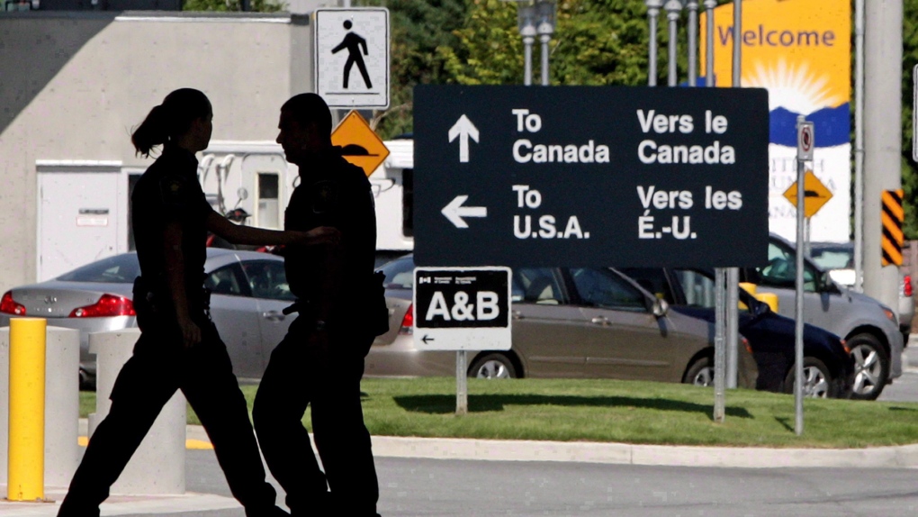 Canadian border guards