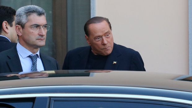 Berlusconi Begins Year Of Community Service At Alzheimer S Facility Near Milan Ctv News