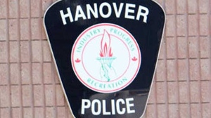 A Hanover Police Service's sign is seen in this undated photo. (File)