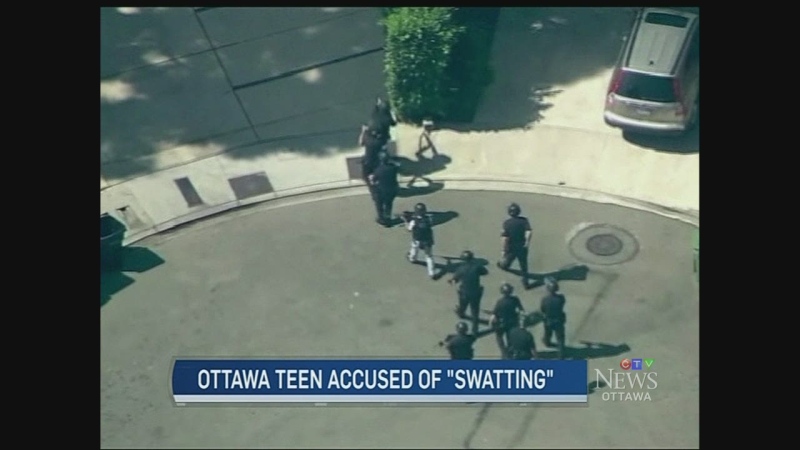 CTV Ottawa:  Fake calls alert Swat team response 