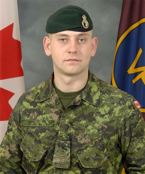 Master Cpl. Josh Roberts of the Second Battalion of the Princess Patricia's Canadian Light Infantry. (Canadian Forces Combat Camera)