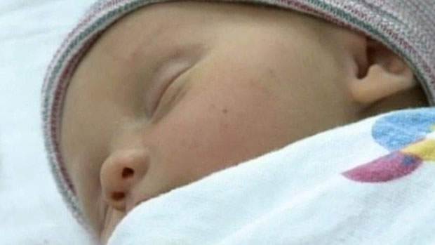 A newborn child in Alberta (File photo)