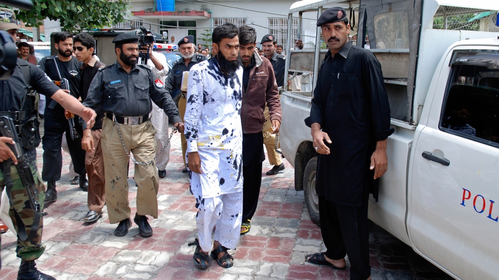 Gang rape leave court in Mansehra, Pakistan
