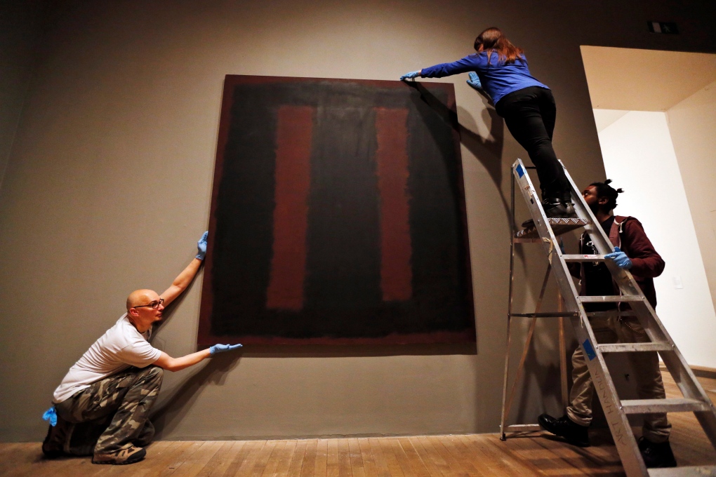 Rothko painting back on display