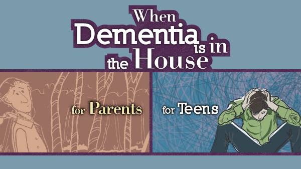 A screen grab is shown from the website www.lifeandminds.ca/whendementiaisinthehouse