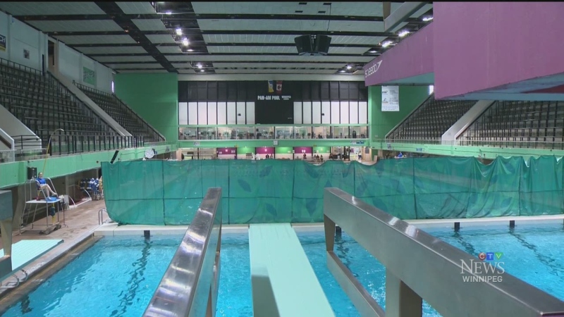The pool’s original 50-year-old bulkhead will be replaced with a new dual-bulkhead system in anticipation of the 2017 Canada Summer Games. (File Image)
