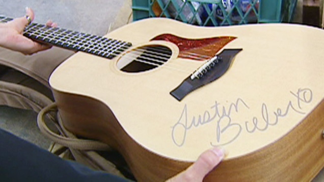 Justin Bieber's Guitar