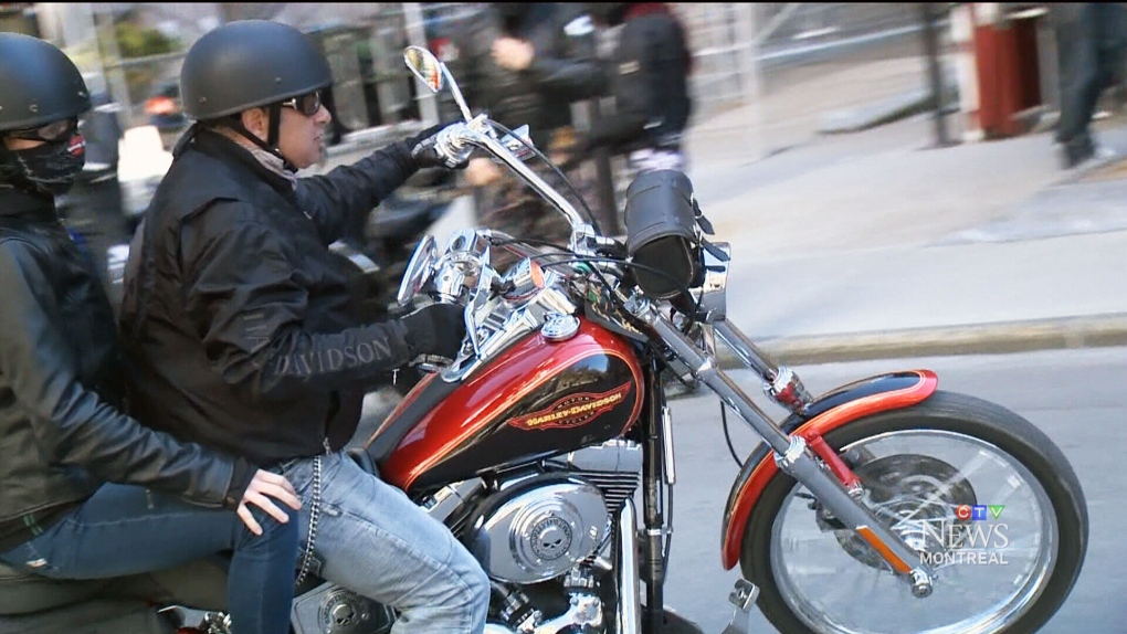 CTV Montreal: Motorcycle fees protest
