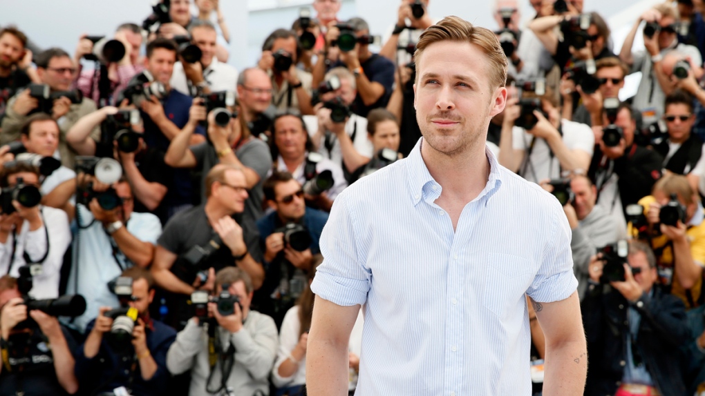 Ryan Gosling in Cannes, southern France