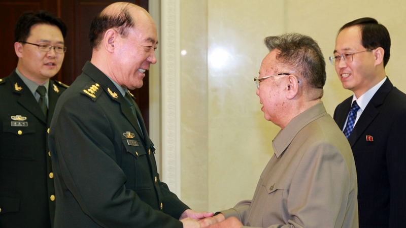 China and North Korea closer military ties
