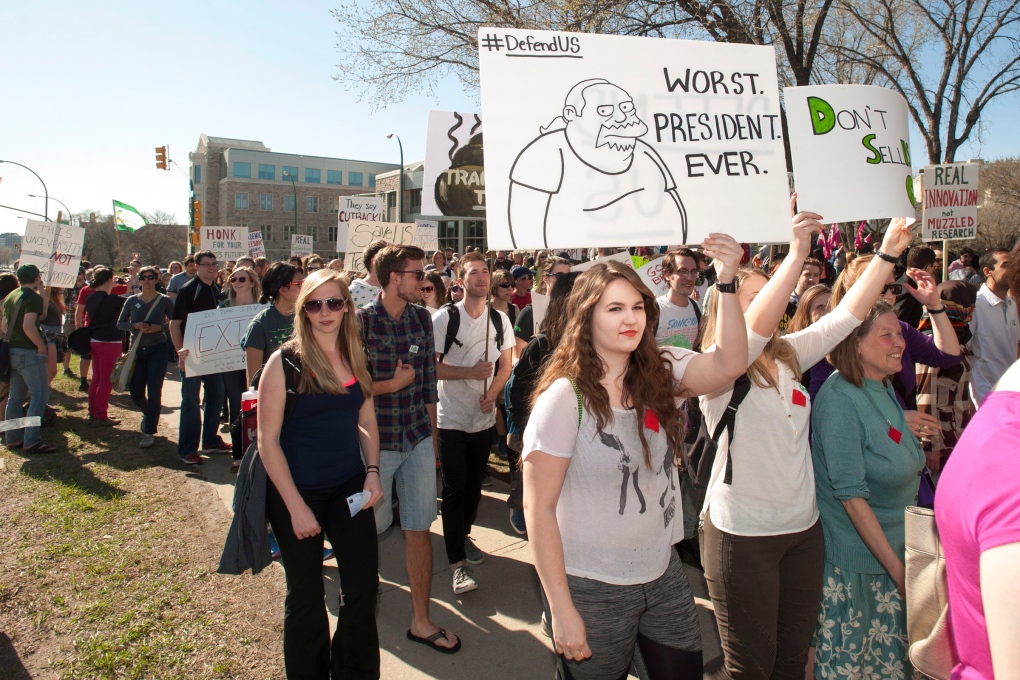 University of Saskatchewan protest