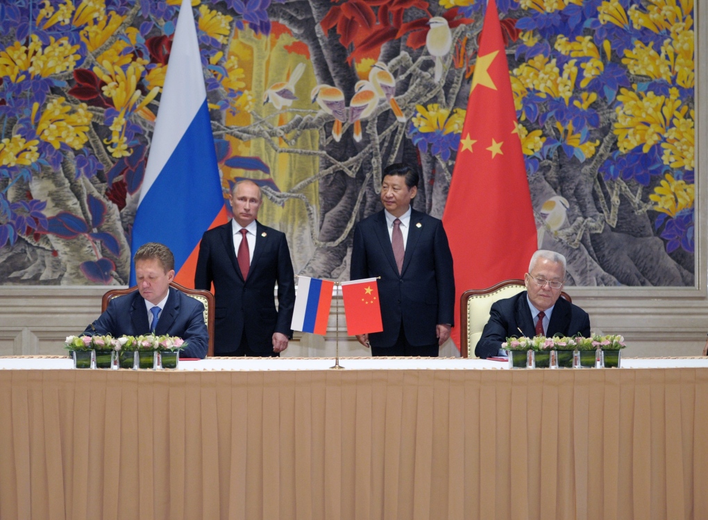 Russia, China sign natural gas deal