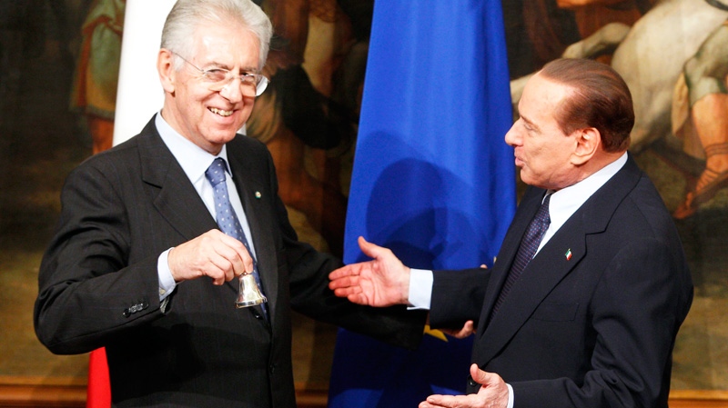 Berlusconi says Monti asked not to run beyond present term