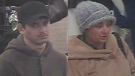 York Regional Police are seeking two suspects in connection to a series of distraction-style thefts.