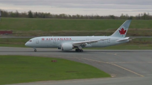 Air Canada Dreamliner plane