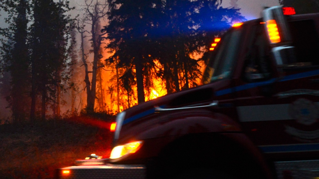 Alaska firefighter for wildfires