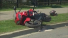 A 31-year-old man who crashed this motorcycle in Vaughan in May 2014 later died in hospital. 