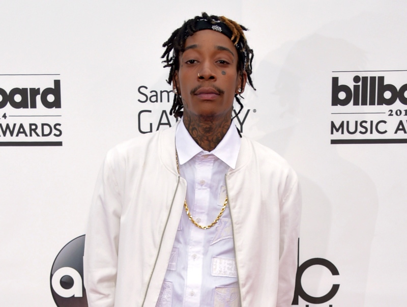 This May 18, 2014 file photo shows rapper Wiz Khalifa at the Billboard Music Awards in Las Vegas. (Photo by John Shearer/Invision/AP, File)