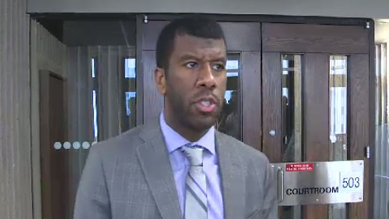 Halifax lawyer Lyle Howe speaks to reporters outside the courtroom on May 27, 2014. (CTV Atlantic)