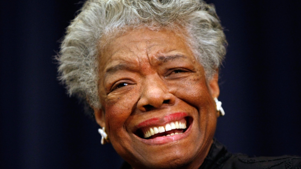 Poet Maya Angelou in Washington on Nov. 21, 2008.