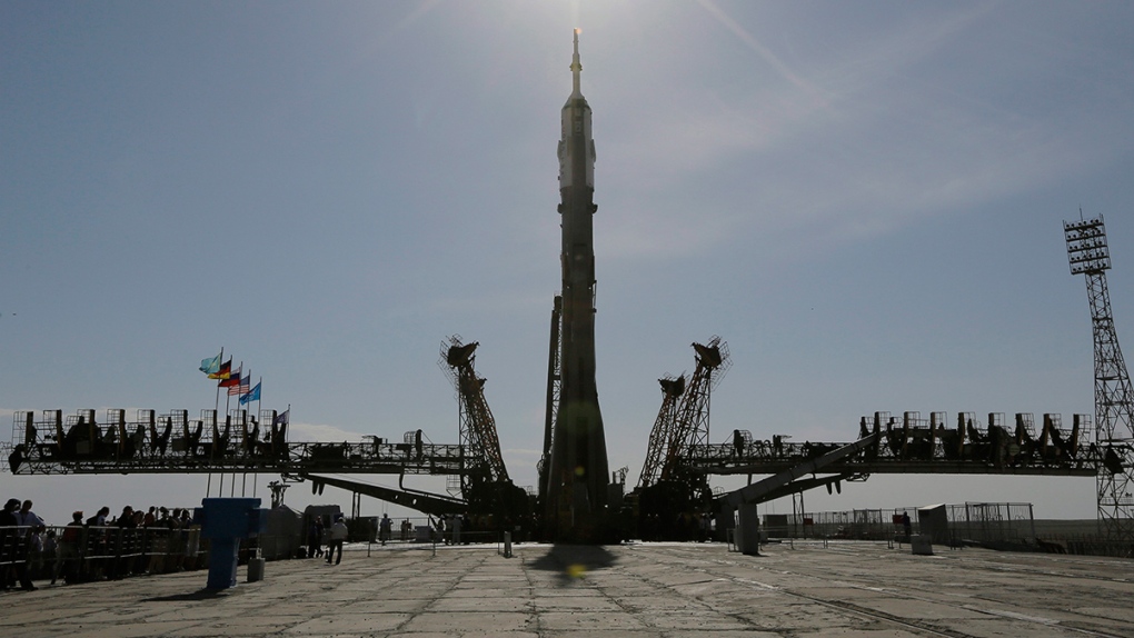 Soyuz spacecraft launches to ISS