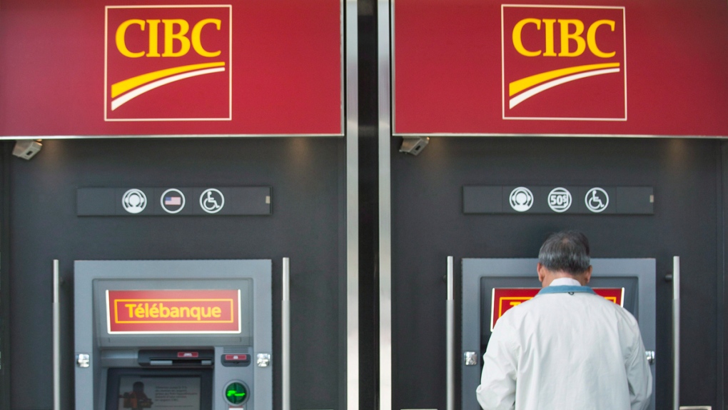ATM at a CIBC branch in Montreal