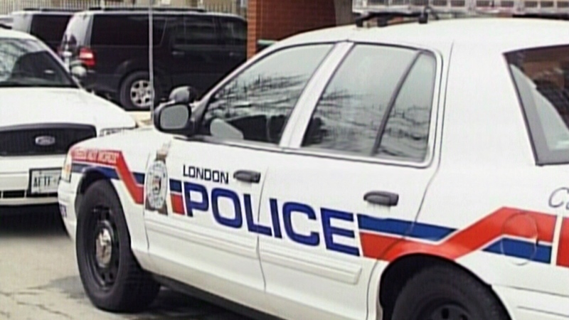 A London police car.
