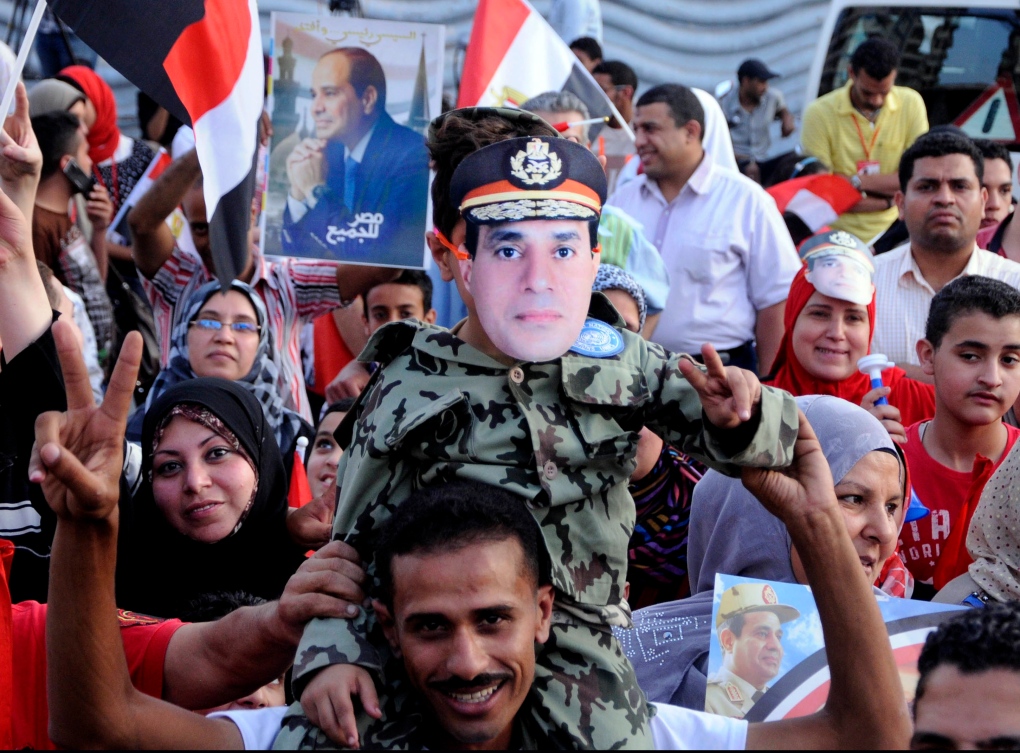 el-Sissi declared Egypt's president-elect