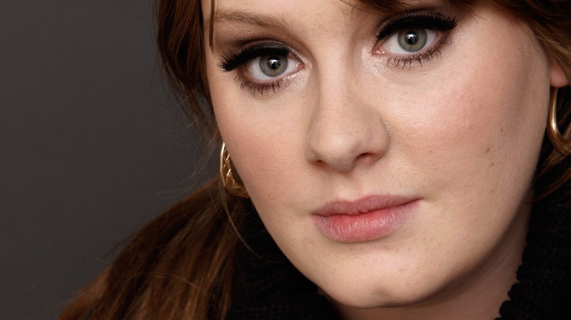 British singer Adele poses for a portrait in Los Angeles, Nov. 19, 2008. (AP / Matt Sayles)